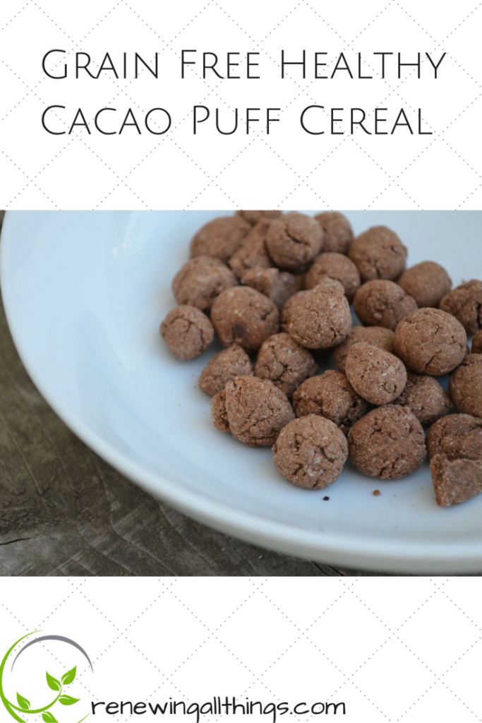 Grain Free Healthy Coco Puff Cereal